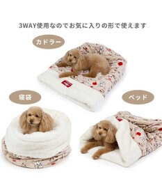 PET PARADISE ディズニー 101匹わんちゃん 筒形寝袋 遠赤外線 《風船柄》 42cm×70cm