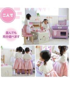Mother garden 「訳ありSALE」マザーガーデン オープンカフェキッチン 《ピンクパープル》単品