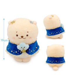 Mother garden しろたん　星ケープ マスコット 《らっこいぬ》 単品