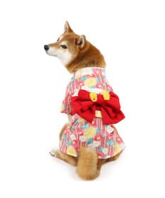 PET PARADISE ペットパラダイス 浴衣 《菊柄》  中型犬 大型犬