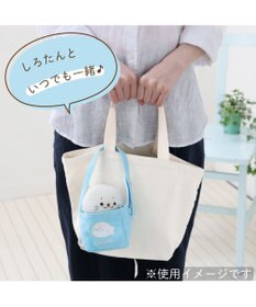 Mother garden しろたん ついてきちゃうマスコット用 ミニトートバッグ 《青色》 単品