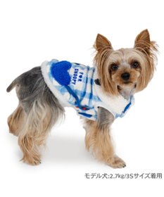 PET PARADISE スヌーピー ハートボアベスト 《ブルー》 小型犬