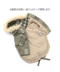 PET PARADISE スヌーピー 遠赤外線 暖ダン モッズコート 小型犬