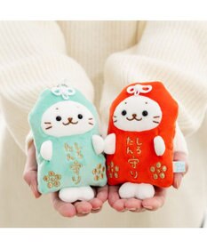 Mother garden しろたん お守りキーホルダー 《赤》  単品