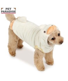PET PARADISE ペットパラダイス 白あひるさん パーカー 小型犬