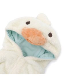 PET PARADISE ペットパラダイス 白あひるさん パーカー 小型犬
