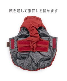 PET PARADISE ペットパラダイス 遠赤外線 保温 エアベスト 《ワインレッド》 中型犬 大型犬