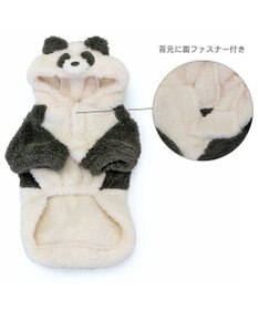 PET PARADISE ペットパラダイス もこもこなりきり パーカー 《パンダ》  小型犬