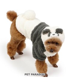 PET PARADISE ペットパラダイス もこもこなりきり パーカー 《パンダ》  小型犬