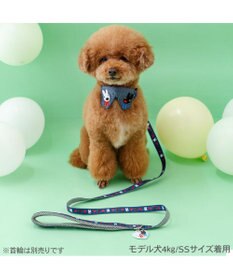 PET PARADISE リサとガスパール ハート柄リード ＳＳ～Ｓ