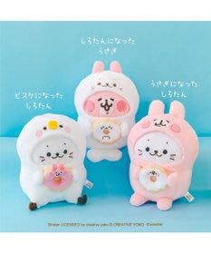 Mother garden  しろたん 公式 しろたん×カナヘイの小動物　マスコット 《ピスケになったしろたん》