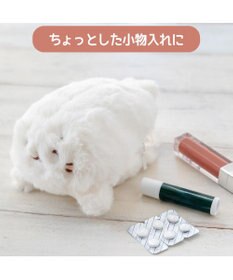 Mother garden しろたん マルチポーチ 《にっこり顔》 単品
