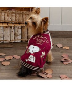 PET PARADISE スヌーピー 75周年 遠赤外線 スカジャン 小型犬