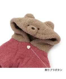 PET PARADISE ペットパラダイス くま もこふわパーカー 小型犬