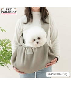 PET PARADISE ペットパラダイス メッシュ スリングキャリーバッグ 《ベージュ》 Ｍ 小型犬