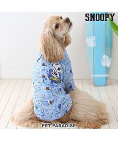 PET PARADISE スヌーピー アロハシャツ 《バケーション柄》 中型犬 大型犬