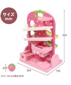 Mother garden 1.5歳からの木のおもちゃ マザーガーデン いちごのころころスウィーツ
