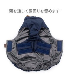 PET PARADISE ペットパラダイス 遠赤外線 保温 エアベスト 《ネイビー》 中型犬 大型犬