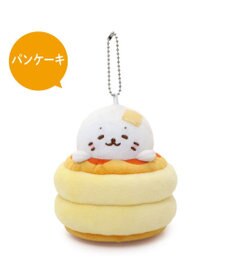 Mother garden しろたん はまったキーホルダー 《パンケーキ》 単品