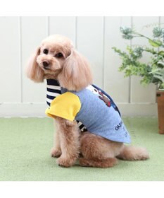 PET PARADISE リサとガスパール 背中開き Tシャツ 《ひょっこり》 小型犬