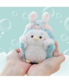 Mother garden しろたん 洗顔ぽてぽてマスコット 《らむね》 もこもこアワー 単品