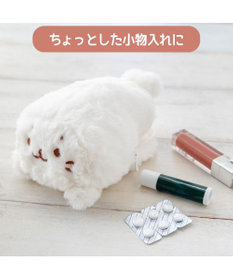 Mother garden しろたん マルチポーチ 《のんびり顔》 単品
