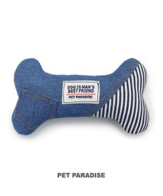 PET PARADISE ペットパラダイス デニムトイ 《骨型》