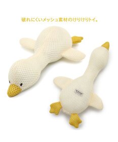 PET PARADISE 猫 歯磨き おもちゃ メッシュ あひる