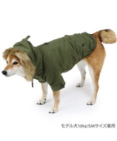 PET PARADISE ペットパラダイス 遠赤外線 モッズコート 中型犬 大型犬
