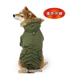 PET PARADISE ペットパラダイス 遠赤外線 モッズコート 中型犬 大型犬