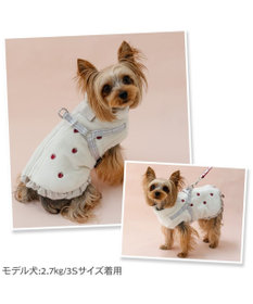 PET PARADISE ペットパラダイス 苺刺繍 アウターハーネス 小型犬