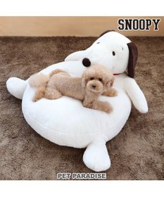 PET PARADISE 【ネット店限定 再入荷】 スヌーピー おなか デラックスクッション 100×51㎝