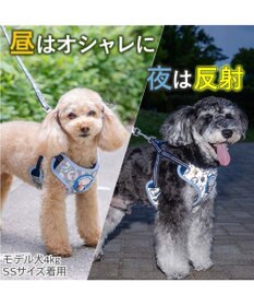 PET PARADISE スヌーピー 超反射 アストロノーツ ハーネス&リード Ｓ