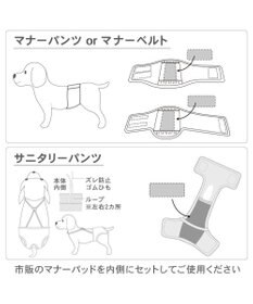 PET PARADISE スヌーピー カレッジ マナーパンツ 中型犬 大型犬