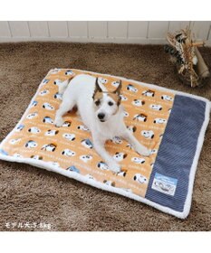 PET PARADISE スヌーピー 遠赤外線 ボアマット 《ブラザー柄 》四角型  (80×60cm)