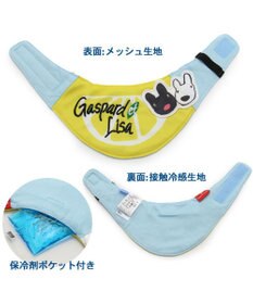 PET PARADISE リサとガスパール レモン柄 クールネック バンダナ《保冷剤付き》【中型犬】