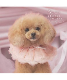 PET PARADISE cherircouture ビッグリボン スタイ 《ピンク》 小型犬