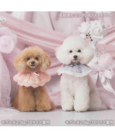 PET PARADISE cherircouture ビッグリボン スタイ 《ピンク》 小型犬