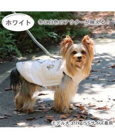 PET PARADISE 犬 服 秋冬 遠赤外線 スヌーピー エア ベスト 【小型犬】 レッド ホワイト