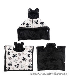 PET PARADISE ディズニー ミッキーマウス 白黒 着る毛布 中型犬