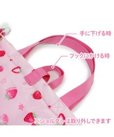 Mother garden マザーガーデン 野いちご 通園・通学バッグ 3点セット 《スケッチ柄》