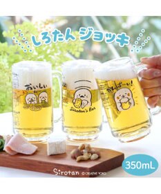 Mother garden しろたん ジョッキ 350mL 《かんぱ～い！》 単品