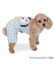 PET PARADISE スヌーピー ポケットクール ロンパース 《アイス柄》 小型犬