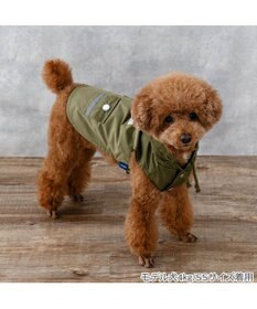PET PARADISE J.PRESS 撥水 フード付きベスト 小型犬