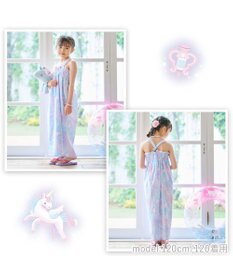 Mother garden マザーガーデン 2024 キッズ2WAY セパレート  浴衣 《野いちご 水彩柄》 110/120/130/140