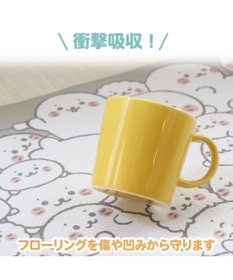 Mother garden しろたん 拭ける キッチンマット Ｓ 45cm×60cm