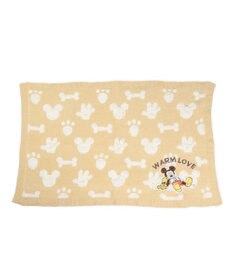PET PARADISE ディズニー ミッキーマウス プルート シェニール ブランケット