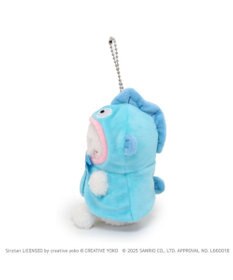Mother garden しろたん ぬいぐるみキーホルダー ハンギョドン 【しろたん×はぴだんぶい】