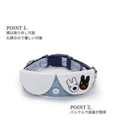 PET PARADISE リサとガスパール  襟付き首輪 《であい柄》Ｓ  小型犬