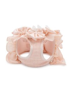 PET PARADISE cherircouture ツイード ベストハーネス 《ピンク》 Ｓ